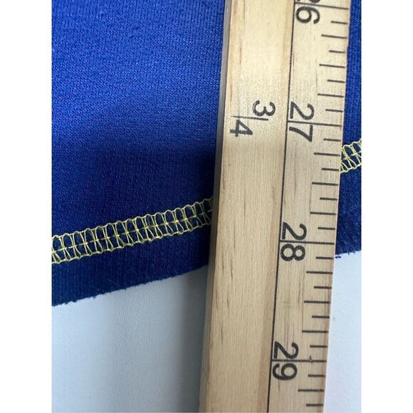 Disney Parks Mens 2X  Disneyland Resort 1955 Mickey Sleeveless Blue Gold Hoodie - Picture 7 of 9